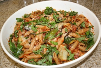 Vegetarian Shark Fin and Mushrooms Stir Fry