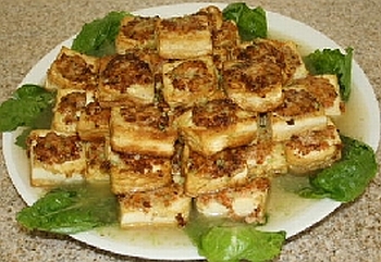 Vegetarian Shark Fin and Mushrooms Stir Fry