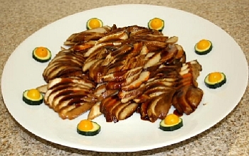 Vegetarian Shark Fin and Mushrooms Stir Fry