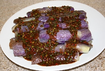 Vegetarian Shark Fin and Mushrooms Stir Fry