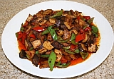 Vegi Chicken and Seasoned Tofu Stir Fry