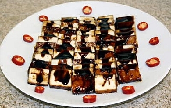 Vegetarian Shark Fin and Mushrooms Stir Fry