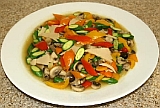 Abalone and Vegetable Medley 