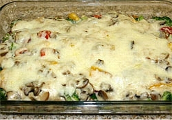 Vegetarian Shark Fin and Mushrooms Stir Fry