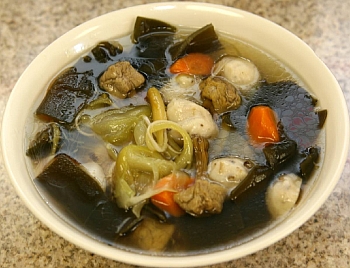 Vegetarian Shark Fin and Mushrooms Stir Fry