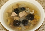 Bamboo, Mushroom, Woodears Soup
