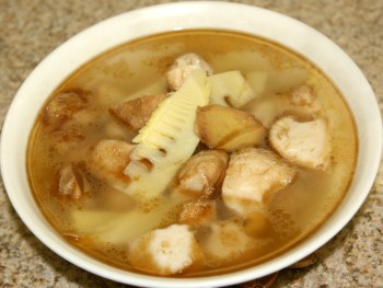 Vegetarian Shark Fin and Mushrooms Stir Fry