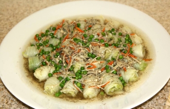 Vegetarian Shark Fin and Mushrooms Stir Fry