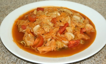 Vegetarian Shark Fin and Mushrooms Stir Fry