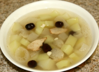 Vegetarian Shark Fin and Mushrooms Stir Fry