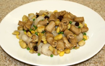 Vegetarian Shark Fin and Mushrooms Stir Fry