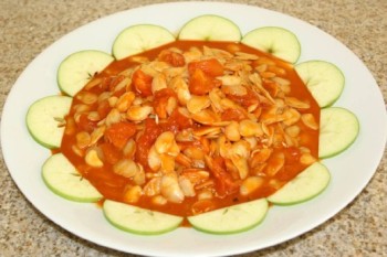 Vegetarian Shark Fin and Mushrooms Stir Fry